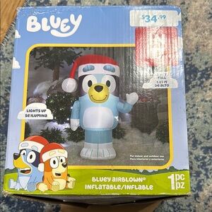 Inflatable Holiday Decoration - Blue